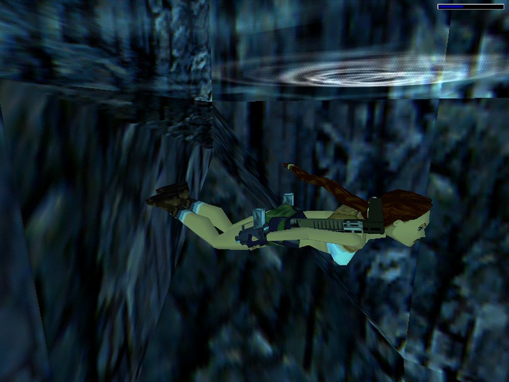 Lucky I'm such a good swimmer