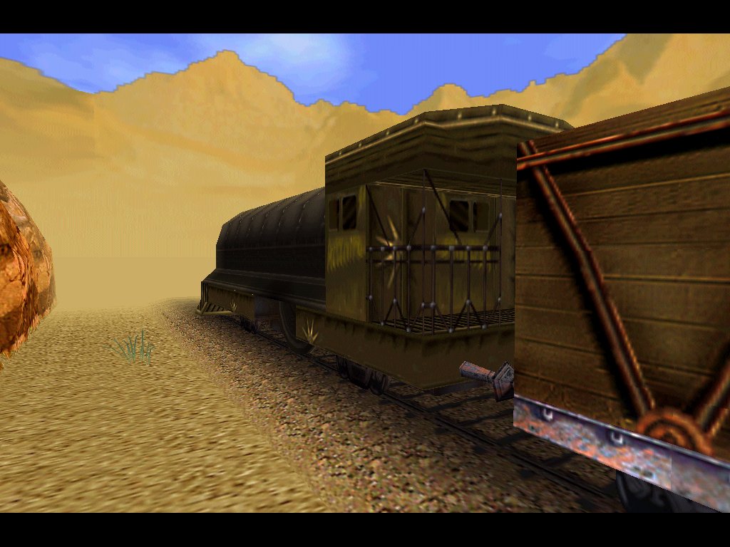 The train goes to Alexandria