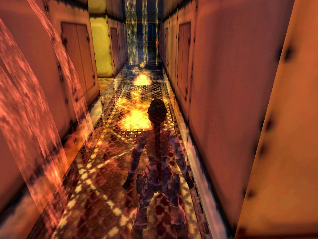 The ship is seriously damaged